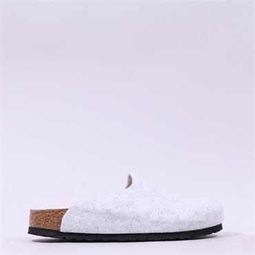 Birkenstock Amsterdam Wool Clog - Oyster